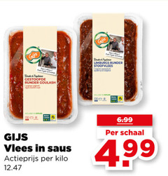  gijs blends gestoofde runder goulash vlees saus actieprijs kilo limburgs stoofvlees schaal 