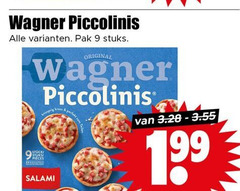  9 wagner piccolinis pak stuks original salami perfekt 