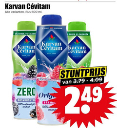  100 600 1948 karvan bus ml suiker calorie favoriet nederland cevitam zero bosvruchten natuurlijke orig 