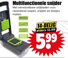  14 multifunctionele snijder verwisselbare raspen snijden blokjes delig elders 5.99 
