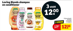  3 100 300 loving blends shampoo conditioner garnier herstellend goud manuka breekbaar gladmakende rice infusion zetmeel voedende siliconen kokosmelk macadamia sun kissed chamomile bloemhoning 12 00 normaal droog haar lang blond ml 