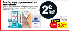  2 5 50 96 bescherming overmatige transpiratie sanex deostick rexona pro dove deoleen odaban odorex dry perspirex syneo5 1-2 spray pompspray protection cream halve transpirant dagen werking arbor unisex new active shield 3x anti deodorant dermo sweat gentle skin 