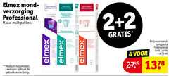  2 4 elmex mondreinigingsproducten verzorging professional multipakken medisch hulpmiddel lees gebruik glazuur sensitive anti caries techno geavanceerde bescherming advanced protection acid beschermen tandpasta ml 