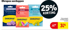  10 25 ohropax oordoppen good night 8x ear siliconen vriend huid rustige vredige stap color oordopjes zachte schuimstof feesten evenement time out yellow 10x optimaal draagcomfort concentratie stuks 