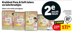  kruidvat huismerk luierbroekjes luiers 1 2 3 5 6 44 halve soft pack stuks 16x pants 4x 20 luier 