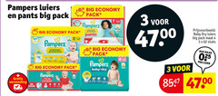  3 4 pampers luiers pants big pack economy premium protection baby dry maat stuks verzending 3x skin comfort luier 
