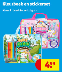  kleurboek stickerset president 