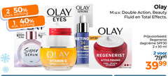  2 24 30 50 stuks stuk power serum one olay eyes super ml vitamin spf30 day cream serums 40 nachtserum double action beauty regenerist active firming firm fluid total effects voelt zacht 