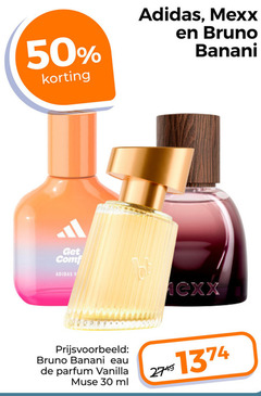  30 50 adidas mexx bruno banani eau parfum vanilla muse ml 