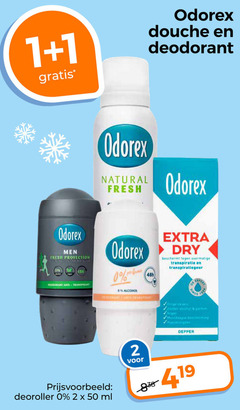  1 2 50 odorex douche deodorant natural fresh men protection anti deoroller ml alcohol dry beschermt overmatige transpiratie transpiratiegeur parfum depper 