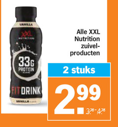  2 protein fit drink xxl nutrition zuivel stuks 
