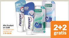  2 prodent gum varieeren fresh gel cool mint pro 