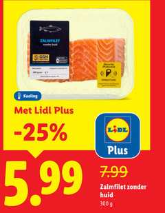  300 zalmfilet security protected geld chilled foods koeling 5.99 huid 