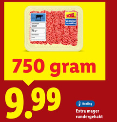  750 rund mager gehakt ge voordeel koeling rundergehakt 