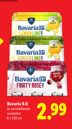  bavaria alcoholvrij bier speciaalbieren 6 330 lemon eerst alcohol fruity rose 0.0 ml 