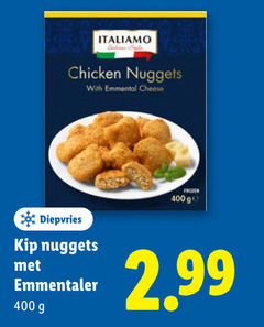  400 chicken nuggets with emmentaler cheese diepvries kip frozen ge 