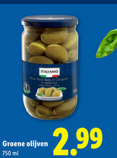  750 olive verdi bella green olives brin groene olijven ml 