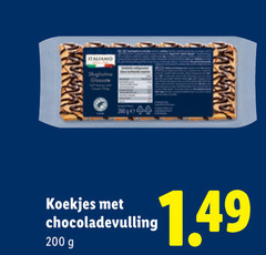  44 200 koekjes chocoladevulling 