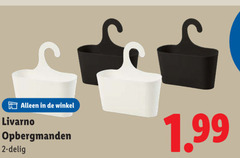  2 livarno opbergmanden delig 