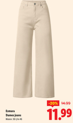  36 46 esmara dames jeans maten 
