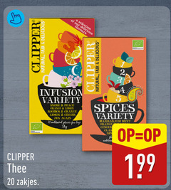  clipper thee 2 4 20 natural fair zakjes infusion variety snore peace orange lemon rooibos ginger zen again plastic free bags spices marrakech mint 