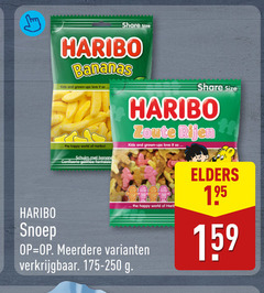  haribo snoep share size bananas kids and grown ups love it happy world schuim banani confiserie zoute rijen meerdere elders 