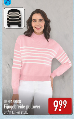  fijngebreide pullover stuk 