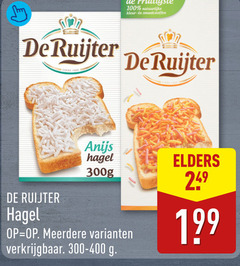  100 1860 natuurlijke kleur smaakstoffen ruijter anijs hagel elders 300g meerdere 