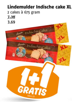  1 2 lindemulder indische cake xl cakes kilo 