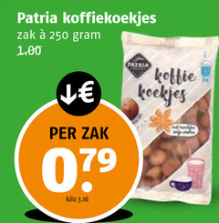  biscuit 250 patria koffiekoekjes zak kilo koffie koekjes 