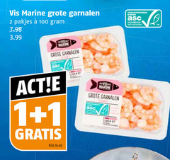  1 2 100 1000 vis marine garnalen 3.99 kilo kweek gecertificeerd aqua 