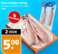  2 4 verse maatjes haring bakjes stuks uitjes haringen gecertificeerd duurzame visserij www.msc.org nl 50 