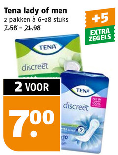  2 10 100 tena lady men pakken stuks zegels 5 discreet new 