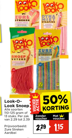  13 50 zure 06 staafjes www snoep veters soorten 110-125 stuks zak aardbei voucher 