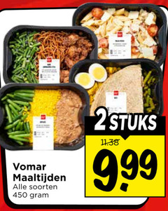  450 maaltijden soorten 2stuks 
