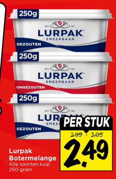  lurpak roomboter 250 gezouten www smeerbaar ongezouten stuk smeer botermelange soorten kuip 
