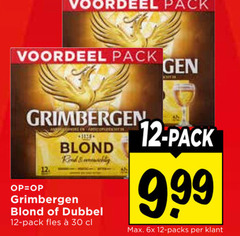  grimbergen speciaalbieren 12 30 voordeel pack blond family dubbel fles 6x 