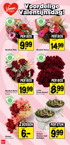 klik op dit plaatje voor een vergroting en voor vergelijkbare aanbiedingen gerelateerd aan
2 5 9 voordeel markt dagen valentijnsdag boeket bos nova bella luxe rode rozen stelen bossen zinken emmer bolletjes stuk 2 5 9 voordeel markt dagen valentijnsdag boeket bos nova bella luxe rode rozen stelen bossen zinken emmer bolletjes stuk