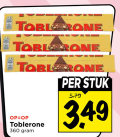  360 toblerone stuk 