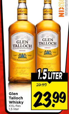  glen talloch whisky 25 bonded scotch whey choice nix18 jaar legitimatie alcohol liter xxl fles 1 5 