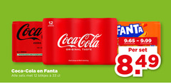  coca-cola fanta cola frisdrank 12 33 coca zero 330ml this wrap recycled blikjes original taste refreshing 