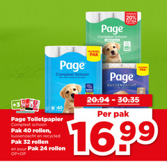  page toiletpapier 20 24 32 40 100 schoon gerecycled vleugje katoen voordeel vezels kussenzacht comfort 3 fsc rollen pak recycled puur 3d wave textuur reinigt 16 99 