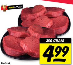  250 vlees biefstuk 