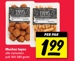 tapas muchas pak 