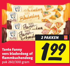  2 10 bladerdeeg vers flamm tante fanny pak 260 300 pakken 