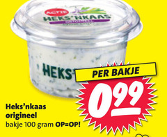  heksnkaas roomkaas 100 origineel heks bakje 