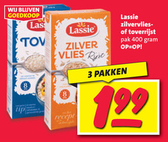  3 8 400 tip las lassie zilver vlies recept zilvervlies toverrijst pak pakken 