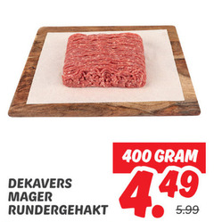  rundergehakt 400 dekavers 5.99 