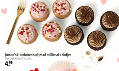  4 frambozen slofjes millionaire stuks 