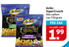  aviko patat 14 100 750 originele franse super airfryer pommes frites klaar min supercrunch zakken zak 
